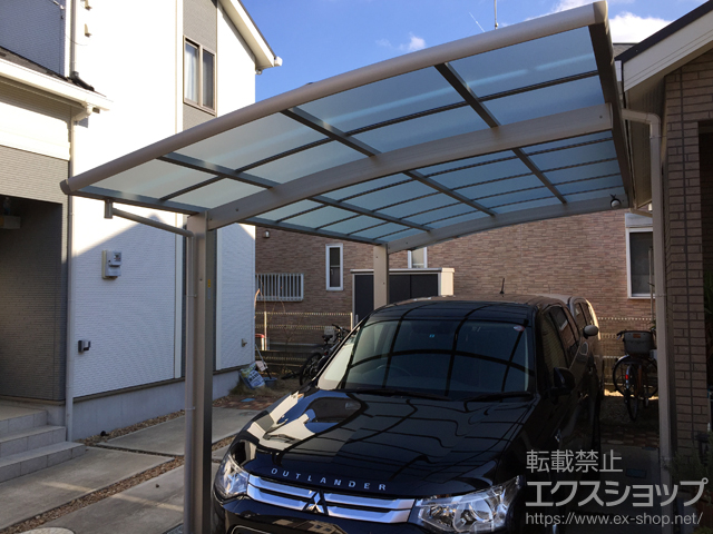 千葉県柏市ののカーポート レイナポートグラン　積雪〜20cm対応 施工例