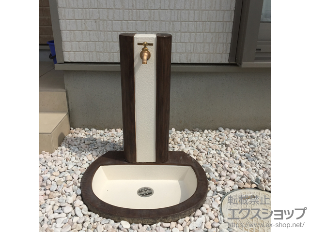 埼玉県北葛飾郡杉戸町のの立水栓・ガーデンシンク フォレット 施工例