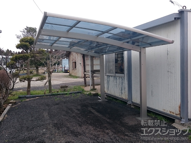 千葉県成田市ののカーポート プレシオスポート 積雪〜20cm対応 施工例