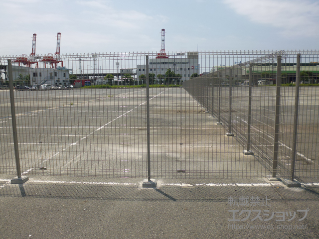 兵庫県神戸市ののフェンス・柵 メッシュフェンスG10 メーター販売 施工例