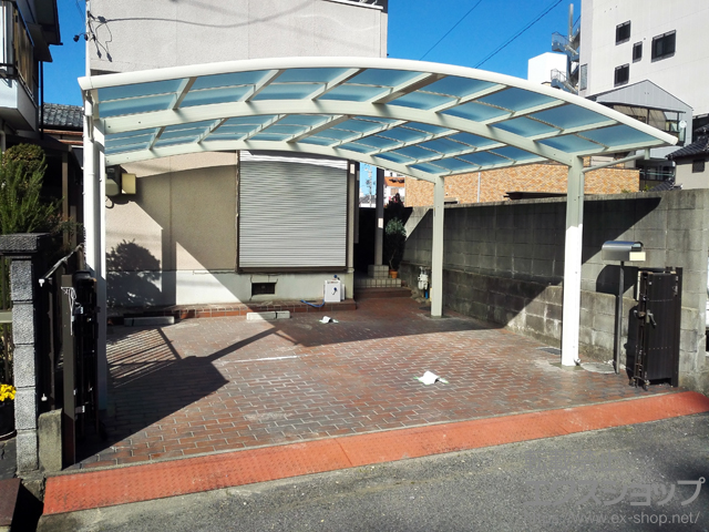 三重県津市ののカーポート レイナツインポートグラン　積雪〜20cm対応 施工例