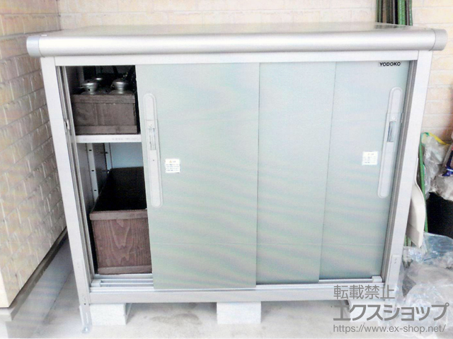 埼玉県入間市のの物置・屋外倉庫 エスモ 一般型（ESD-1306YGL-SI） 施工例