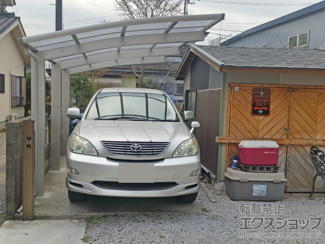 埼玉県入間郡毛呂山町ののカーポート レイナポートグラン50 積雪〜50cm対応 施工例