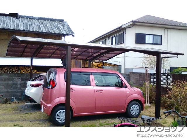 東京都あきる野市ののカーポート レイナツインポートグラン　積雪〜20cm対応 施工例