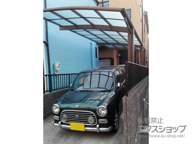 東京都江戸川区ののカーポート レイナポートグラン 延長　積雪〜20cm対応 施工例