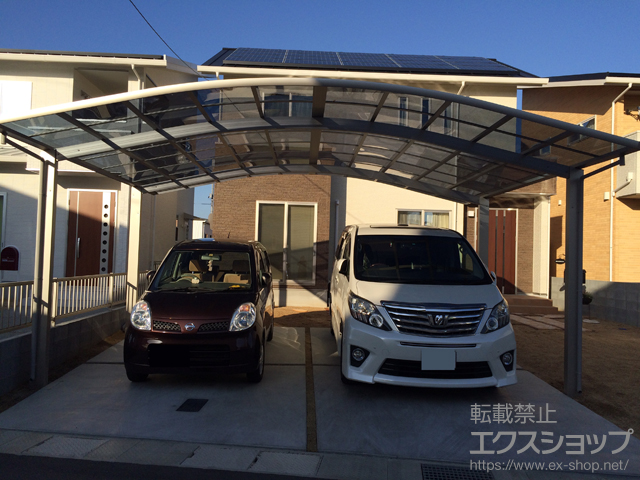 岡山県倉敷市のの レイナツインポートグラン 積雪〜20cm対応 施工例