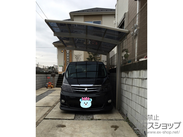 千葉県野田市ののカーポート レイナポートグラン　積雪〜20cm対応 施工例