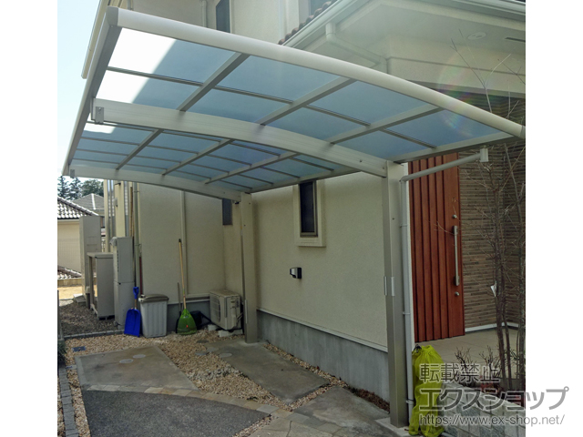 東京都稲城市ののカーポート レイナポートグラン　積雪〜20cm対応 施工例