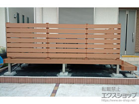 神奈川県相模原市ののウッドデッキ マージウッドデッキ 施工例