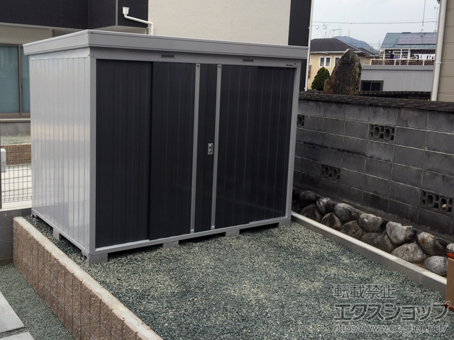静岡県浜松市のの物置・屋外倉庫 ネクスタ 一般型（NXN-50S-PG） 施工例