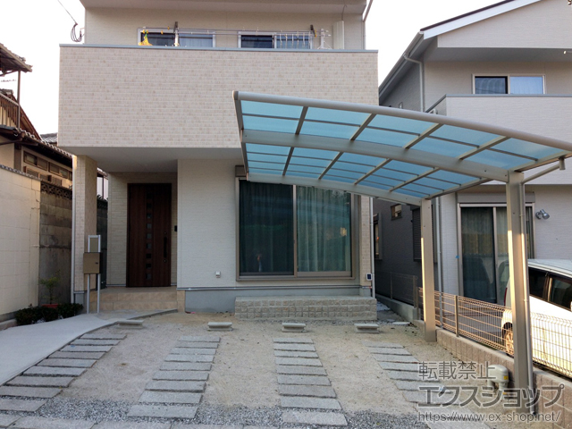 福岡県筑紫郡那珂川町ののカーポート レイナポートグラン　積雪〜20cm対応 施工例