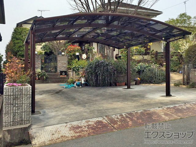 愛知県半田市ののカーポート レイナツインポートグラン　積雪〜20cm対応 施工例