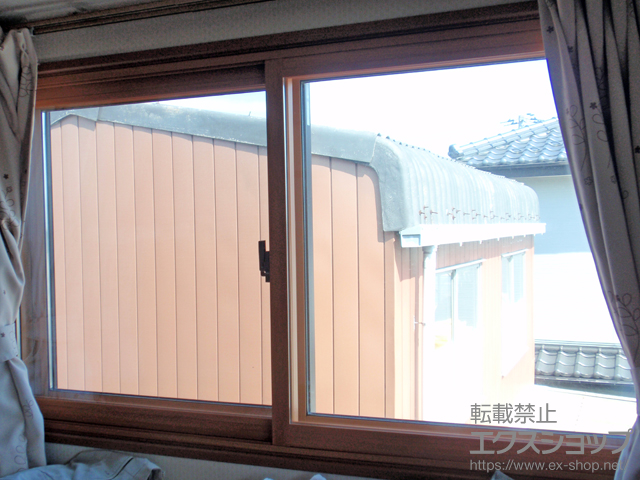 宮城県多賀城市のの二重窓（内窓） インプラス ダストバリア仕様 引違い窓 2枚建 施工例