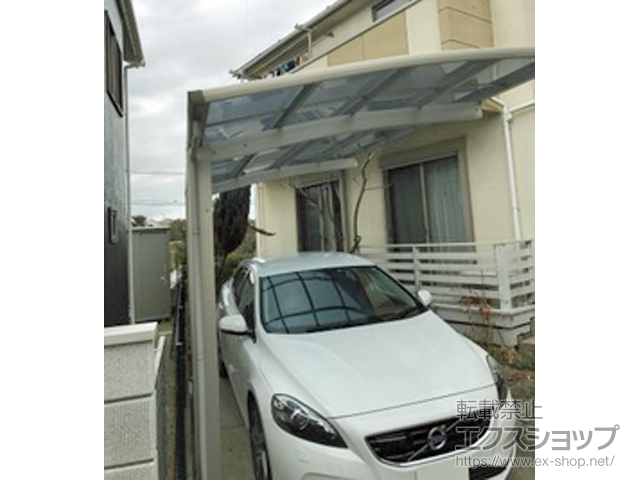 東京都多摩市ののカーポート プレシオスポート 積雪〜20cm対応 施工例