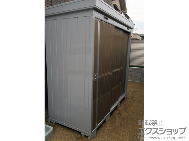 大阪府吹田市のの物置・屋外倉庫 ネクスタ 一般型（NXN-21S-MB） 施工例