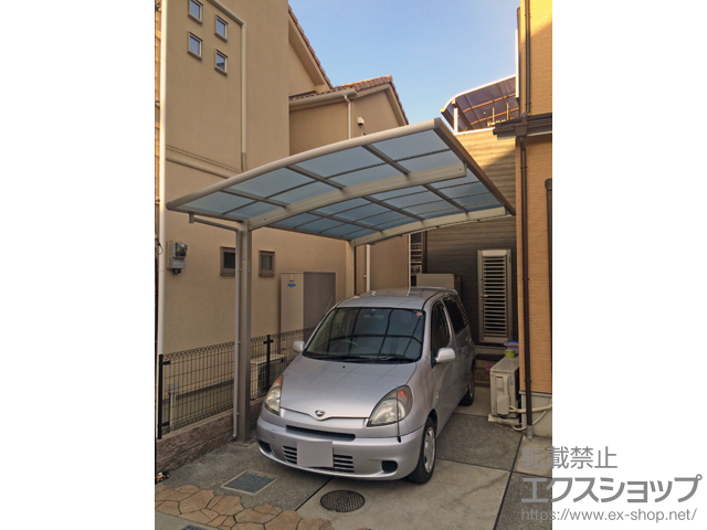 奈良県香芝市ののカーポート レイナポートグラン　積雪〜20cm対応 施工例