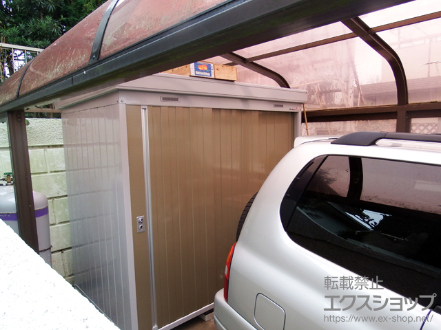 神奈川県藤沢市のの物置・屋外倉庫 ネクスタ 一般型（NXN-30S-MB） 施工例