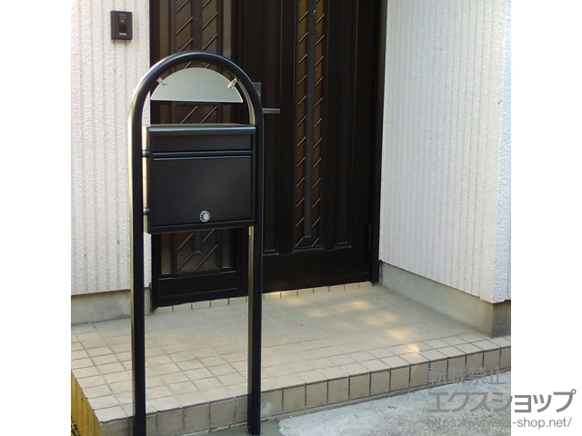 埼玉県飯能市のの機能門柱・ポスト ポスティモ 1Bセット 施工例