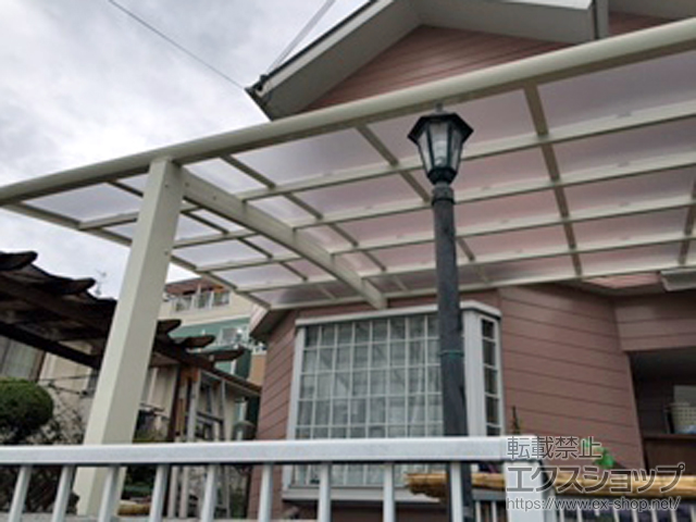 大阪府寝屋川市ののカーポート レイナポートグラン 積雪〜20cm対応 施工例