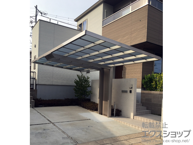 愛知県東海市ののカーポート マイポートneo 積雪〜20cm対応 施工例