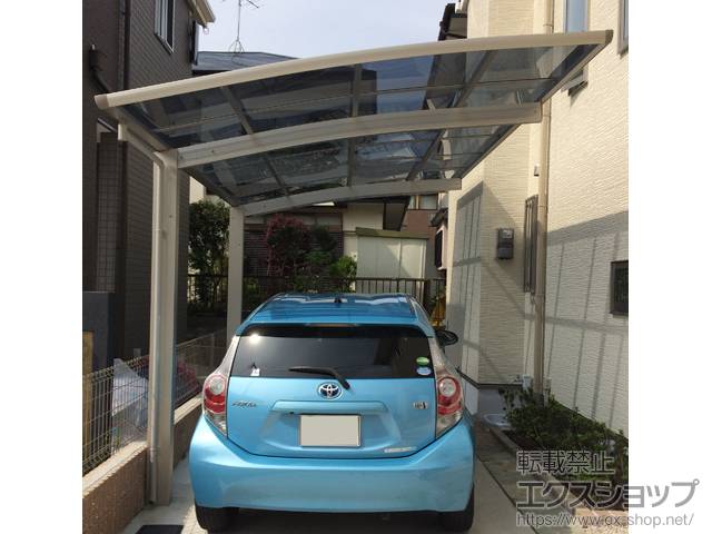 福岡県福岡市ののカーポート プレシオスポート 積雪〜20cm対応 施工例