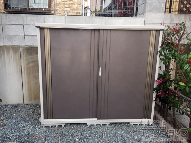 和歌山県日高郡印南町のの物置・屋外倉庫 グランプレステージジャスト（M-199BF-WB） 施工例