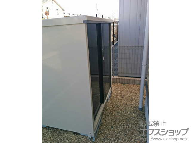 奈良県天理市のの物置・屋外倉庫 グランプレステージジャスト（M-139C-F-WK） 施工例