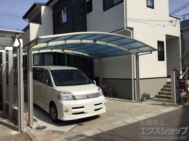 福岡県福岡市ののカーポート レイナツインポートグラン 積雪〜20cm対応 施工例