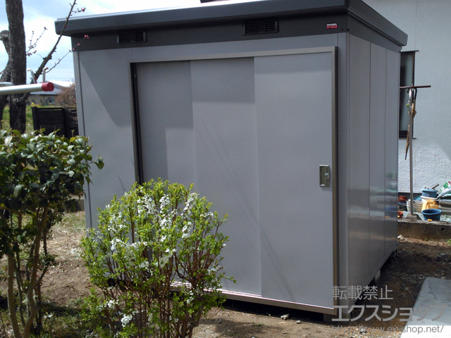 宮城県多賀城市のの物置・屋外倉庫 ナイソー 一般型（SMK-47S） 施工例