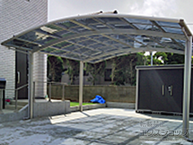 茨城県鹿嶋市ののカーポート レイナツインポートグラン　積雪〜20cm対応 施工例