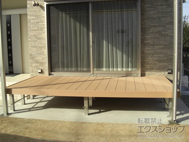 大分県大分市のYKKAPのウッドデッキ リウッドデッキ 200 施工例