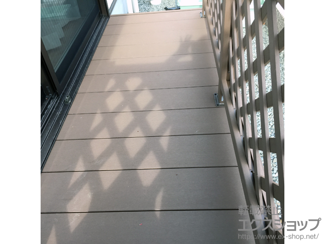 和歌山県和歌山市ののウッドデッキ マージウッドデッキ 施工例