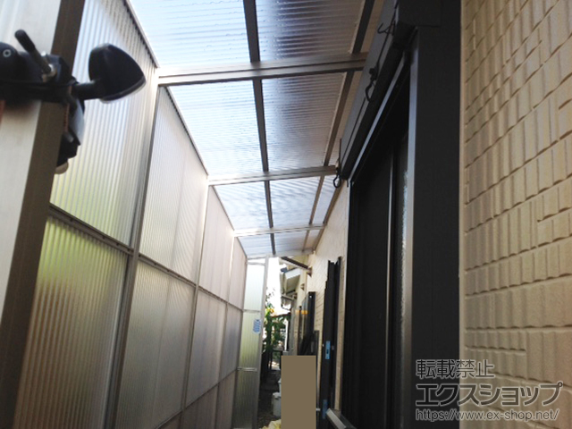 愛知県一宮市ののストックヤード ストックヤードII 両袖タイプ 積雪〜20cm対応 施工例