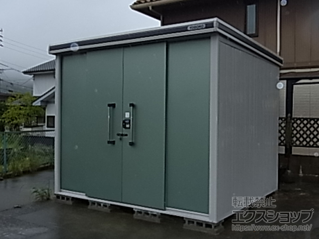 山口県下関市のの物置・屋外倉庫 エルモ 一般型（LMD-2522） 施工例