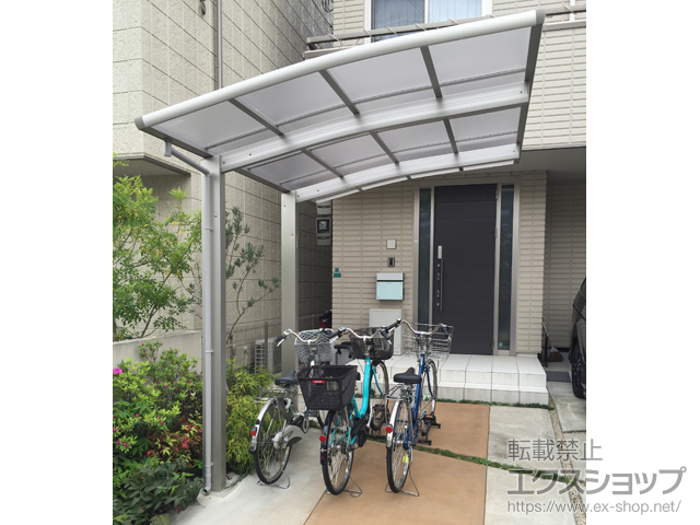 兵庫県西宮市ののカーポート レイナポートグラン 積雪〜20cm対応 施工例