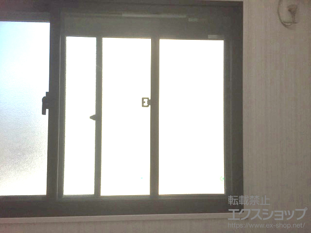 大阪府東大阪市のの二重窓（内窓） インプラス ダストバリア仕様 引違い窓 変則2枚建 施工例