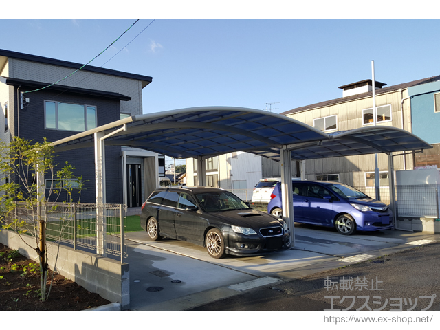 大分県大分市ののカーポート レイナツインポートグラン　積雪〜20cm対応 施工例