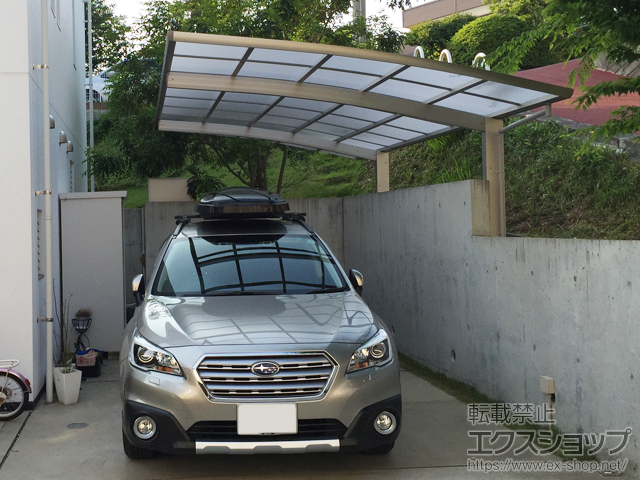 福岡県福岡市ののカーポート レイナポートグラン 積雪〜20cm対応 施工例