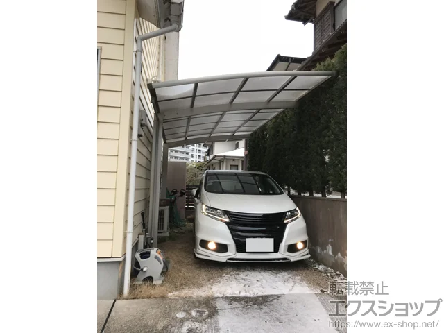 福岡県福岡市のYKKAPのカーポート レイナポートグラン　積雪～20cm対応 施工例