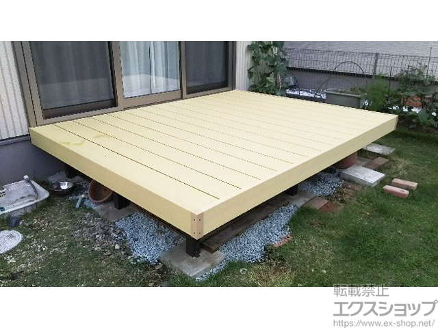 宮城県仙台市ののウッドデッキ 樹ら楽ステージ 施工例