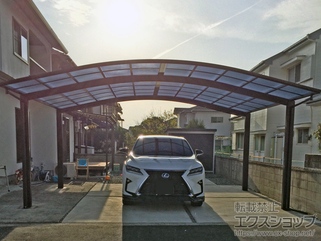 大分県大分市ののカーポート レイナツインポートグラン 積雪〜20cm対応 施工例