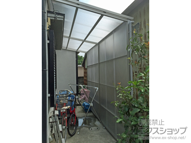 兵庫県加古川市ののストックヤード ストックヤードII オープンタイプ 積雪〜20cm対応 施工例