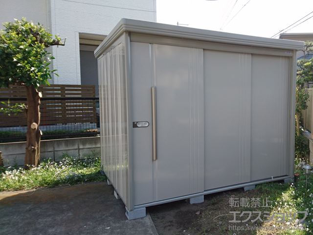 神奈川県藤沢市のの物置・屋外倉庫 Mr.ストックマンダンディ 一般型(ND-2522-W) 施工例