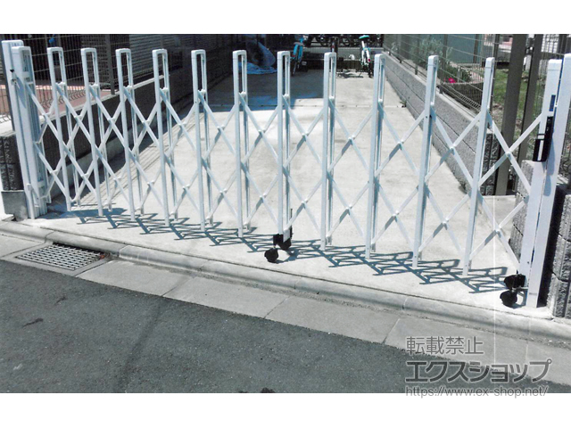 神奈川県大和市ののカーゲート トリップゲート RB型 ノンレール 片開き 35S 施工例