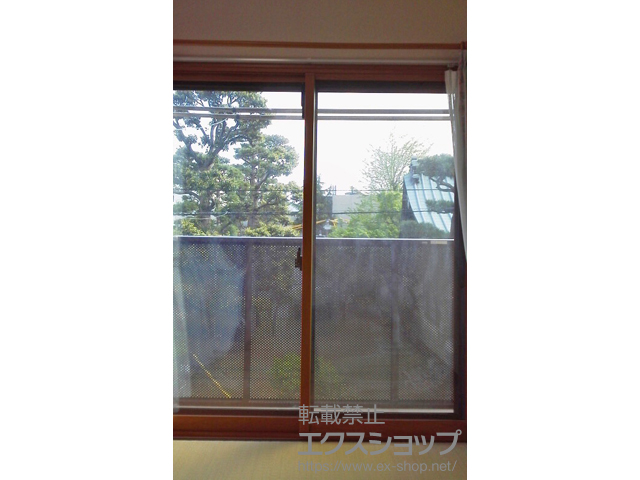 静岡県熱海市のの二重窓（内窓） インプラス ダストバリア仕様 引違い窓 2枚建 施工例