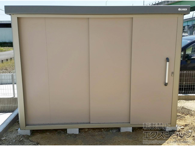 愛知県一宮市のの物置・屋外倉庫 エスケーエイト SK8-130 一般型（SK8-130） 施工例