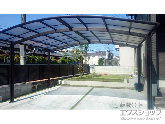 福岡県筑紫野市ののカーポート レイナツインポートグラン　積雪〜20cm対応 施工例