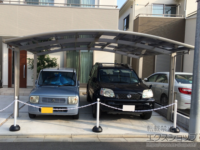 東京都東村山市ののカーポート レイナツインポートグラン　積雪〜20cm対応 施工例