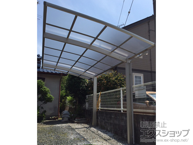 佐賀県佐賀市ののカーポート レイナポートグラン　積雪〜20cm対応 施工例