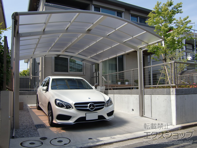 神奈川県横浜市ののカーポート レイナツインポートグラン　積雪〜20cm対応 施工例